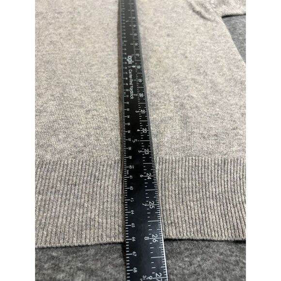 Davis & Squire 100% Cashmere V-Neck Sweater Sz L Classic Capsule Minimalist - Picture 7 of 9